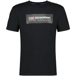 Vêtements Homme T-shirts manches courtes Geographical Norway SW1467HGNO-BLACK Noir
