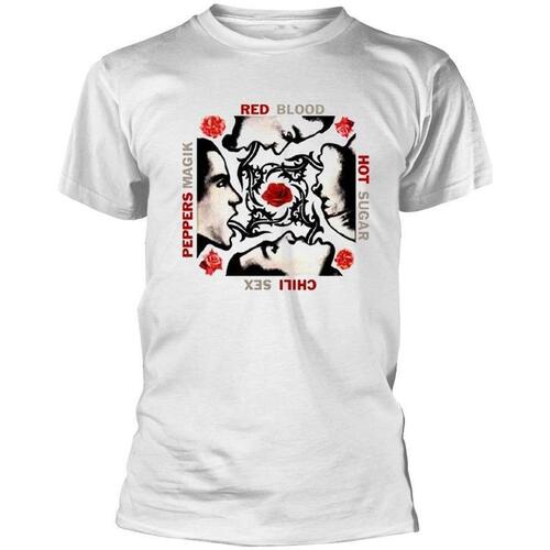 Vêtements T-shirts manches longues Red Hot Chilli Peppers  Blanc