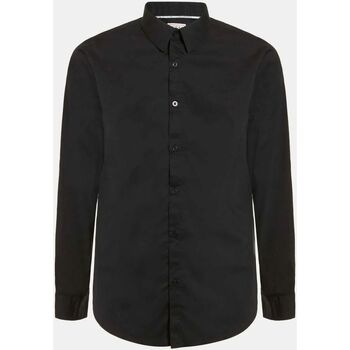 Vêtements Homme Chemises manches longues Guess M1YH20 W7ZK1-JBLK BLACK Noir