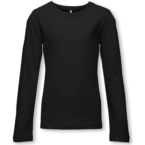Vêtements Fille T-shirts & Polos Only 15299770 NEW LS-BLACK Noir