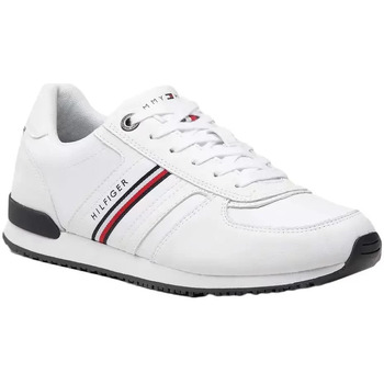 Chaussures Homme Baskets basses Tommy Jeans Authentic Flag Blanc