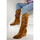 Chaussures Femme Bottines Semerdjian - Santiag M690M2 Camoscio Terra Marron