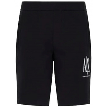 Vêtements Homme leggings Shorts / Bermudas New-Era Short homme Armani exchange noir  8NSSPA Z1JZZ - XS Noir