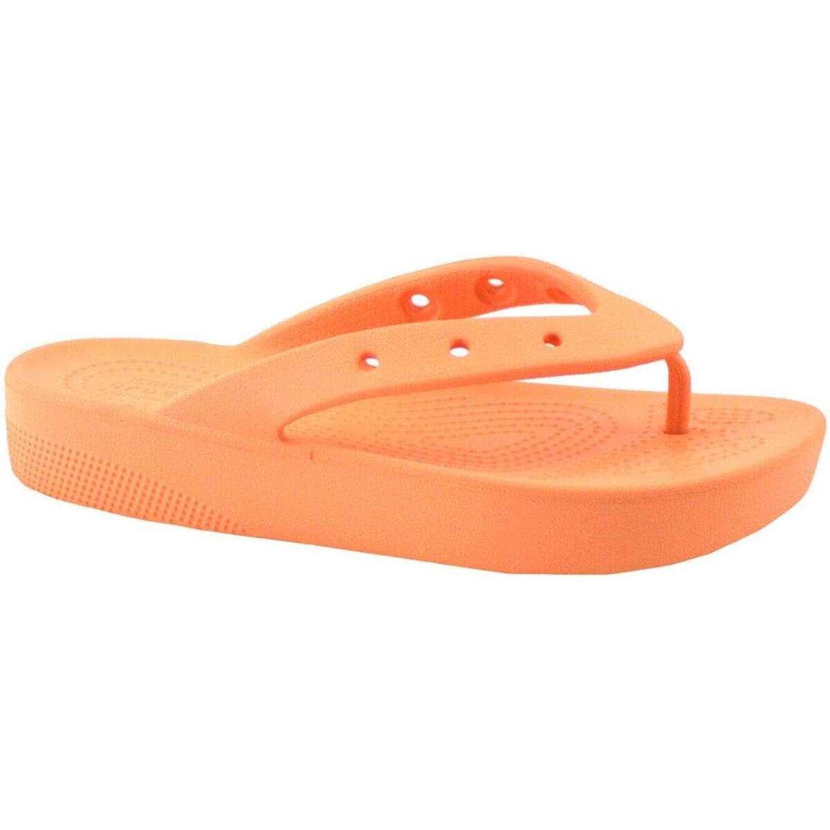 Chaussures Femme Tongs Crocs CRO-RRR-207714-PAPA Orange