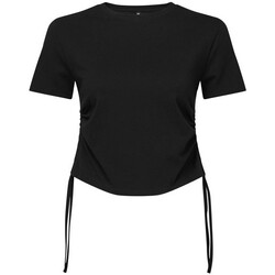 Vêtements Femme T-shirts manches longues Tridri  Noir