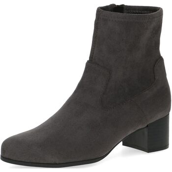 Chaussures Femme Boots Caprice Bottines Gris