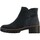 Chaussures Femme Boots Rieker Bottine Cuir Columno Noir