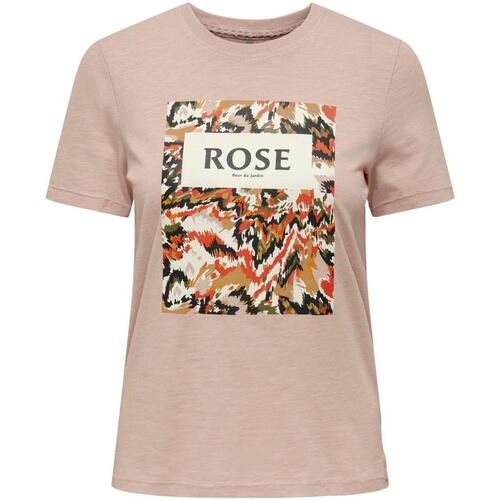 Vêtements Femme T-shirts & Polos Only  Rose