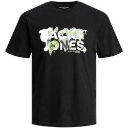 Vêtements Homme T-shirts manches courtes Jack & Jones  Noir