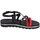 Chaussures Femme Sandales et Nu-pieds Capri BC665 Noir