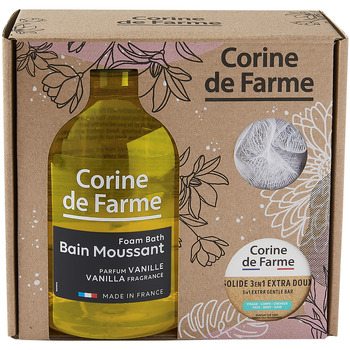 Beauté Produits bains Corine De Farme Coffret Bain Moussant Parfum Vanille Autres