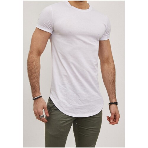 Vêtements Homme La garantie du prix le plus bas Kebello T-Shirt Blanc H Blanc