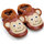 Chaussures Enfant Chaussons bébés Bibalou Koko le Singe Marron