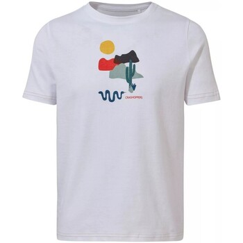 Vêtements Enfant T-shirts manches courtes Craghoppers Tate Blanc