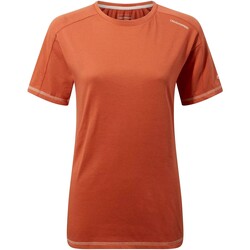 Vêtements Femme T-shirts manches longues Craghoppers Dynamic Orange