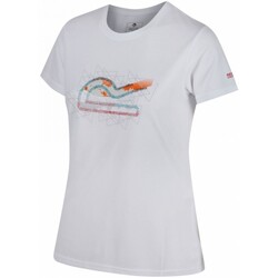 Vêtements Femme T-shirts manches longues Regatta Fingal Blanc