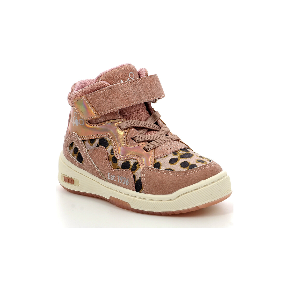 Chaussures Fille Baskets montantes Mod'8 Dealmooding Rose