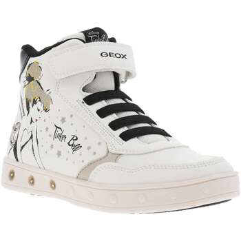 Chaussures Fille Baskets mode Geox 20532CHAH23 Blanc