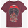 Vêtements Garçon T-shirts & Polos Le Temps des Cerises T-shirt gregorbo lie de vin imprimé Rouge