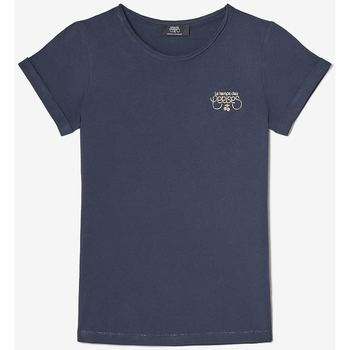 Vêtements Fille T-shirts & Polos Le Temps des Cerises T-shirt smalltramegi bleu nuit Bleu