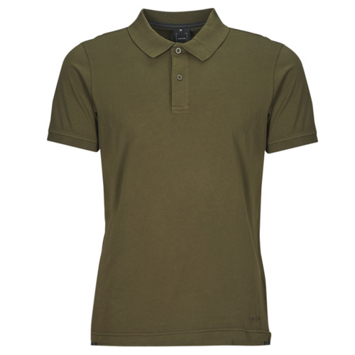Vêtements Homme Bougeoirs / photophores Geox M POLO JERSEY Kaki
