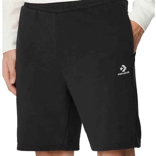 Vêtements logo-print Shorts / Bermudas Converse Go-To Embroidered Star Chevron Noir