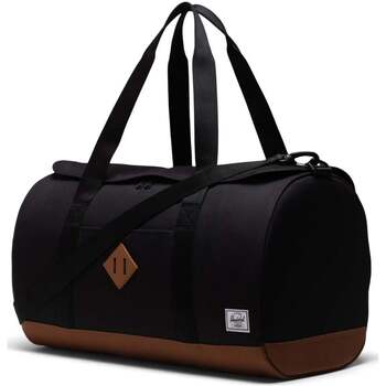 Sacs Triangle Logo Small Pouch Bag Herschel Herschel Heritage Duffle Black/Saddle Brown Noir