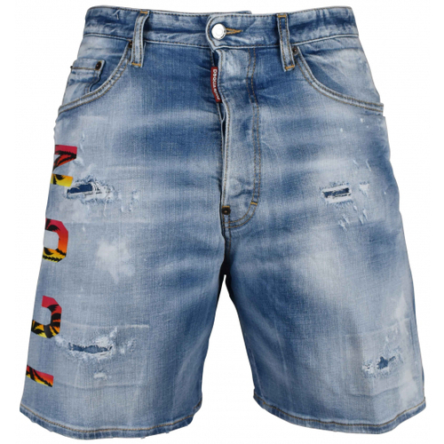 Vêtements Homme Shorts / Bermudas Dsquared Short ICON Bleu