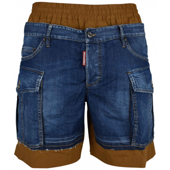 Vêtements Homme Shorts / Bermudas Dsquared Short Bleu