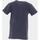 Vêtements Garçon T-shirts manches courtes American College Tee-shirt mc Bleu