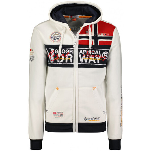 Vêtements Homme Sweats Geographical Norway FLYER sweat pour homme Blanc