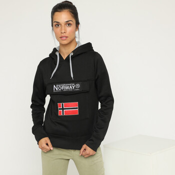 Vêtements Femme Sweats Geographical Norway GADRIEN sweat pour femme Noir