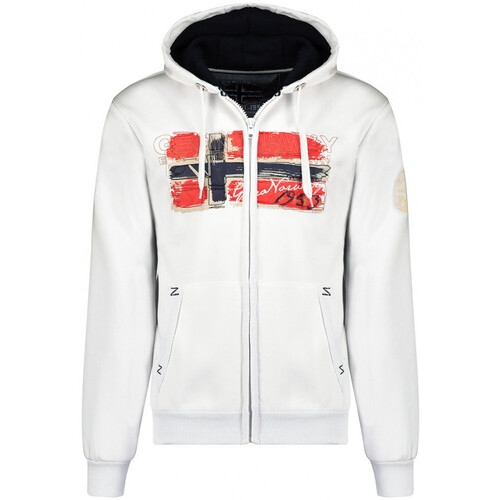 Vêtements Homme Sweats Geographical Norway GAYTO sweat pour homme Blanc