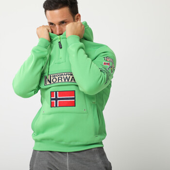Vêtements Homme Sweats Geographical Norway GYMCLASS sweat pour homme Vert
