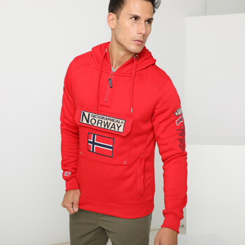 Vêtements Homme Sweats Geographical Norway GYMCLASS sweat pour homme Rouge