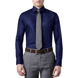Vêtements Homme Chemises manches longues Kebello Chemise Bleu H Bleu