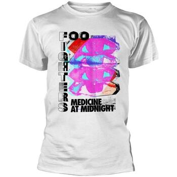 Vêtements T-shirts manches longues Foo Fighters Medicine At Midnight Blanc