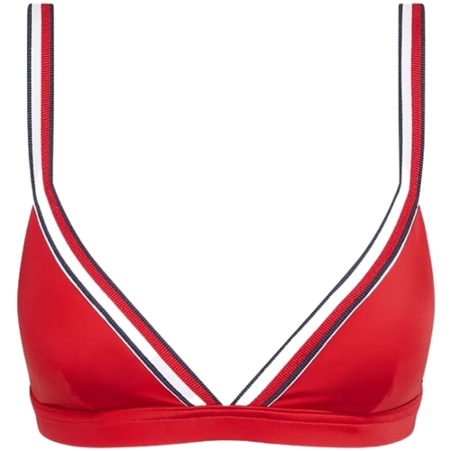 Vêtements Femme Maillots / Shorts de bain Tommy Hilfiger Haut de bikini triangle  Ref 60818 Rouge Rouge