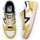 Chaussures Homme Baskets mode Vans LOWLAND - VN0A5KYFY231-WHITE/YELLOW Blanc