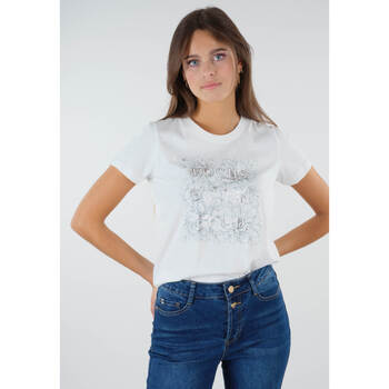 Vêtements Femme T-shirts & Polos Deeluxe T-Shirt FOCUS Blanc