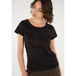 Vêtements Femme T-shirts & Polos Deeluxe T-Shirt GLITTER Noir