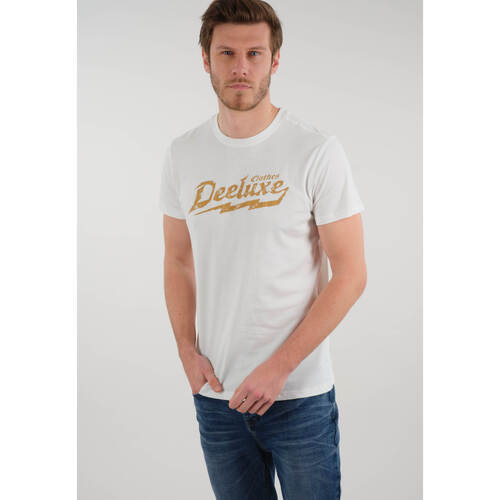 Vêtements Homme T-shirts & Polos Deeluxe T-Shirt HAIL Blanc