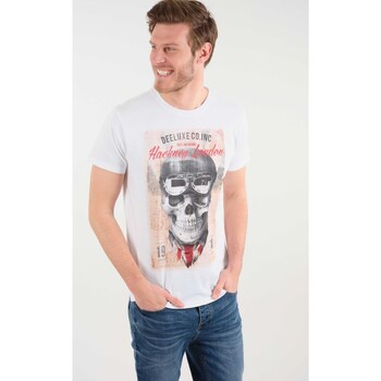 Vêtements Homme Les Tropéziennes par M Be Deeluxe T-Shirt CLEM Blanc