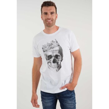 Vêtements Homme T-shirts & Polos Deeluxe T-Shirt CROWN Blanc