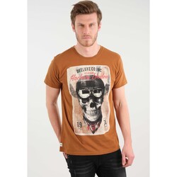 Vêtements Homme T-shirts & Polos Deeluxe T-Shirt CLEM Marron
