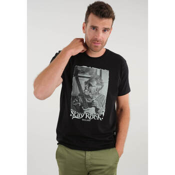 Vêtements Homme Z Zegna button-down shirt Deeluxe T-Shirt DIDLEY Noir