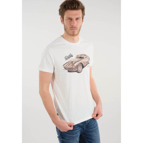 Vêtements Homme T-shirts & Polos Deeluxe T-Shirt ARIZONA Blanc