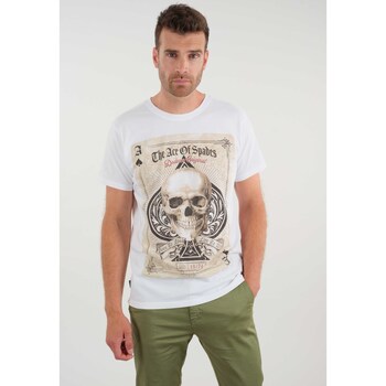 Vêtements Homme T-shirts & Polos Deeluxe T-Shirt ACE Blanc