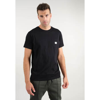 Vêtements Homme jeune, fraîche et dynamique qui crée des Deeluxe T-Shirt BASITO Noir