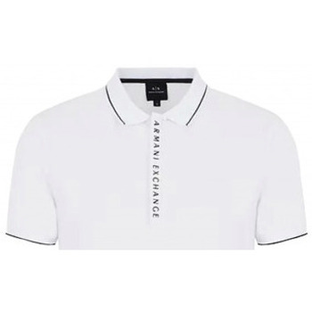 Vêtements Homme T-shirts & Polos EAX Polo homme Armani blanc  8NZF71 ZJH2Z 1100 - XS Blanc